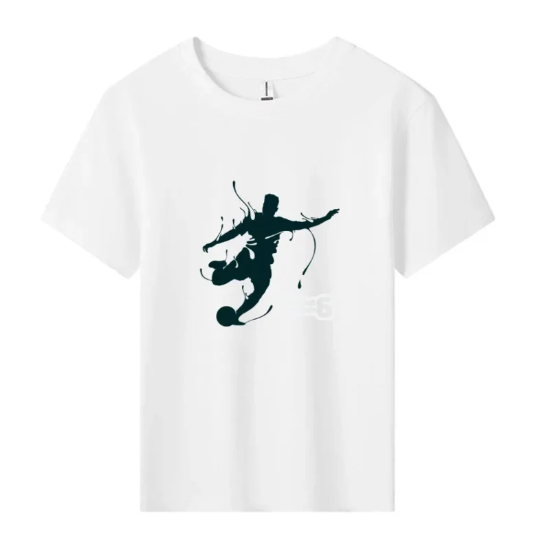 Boys’ Summer Football Cartoon T-Shirt - Image 3