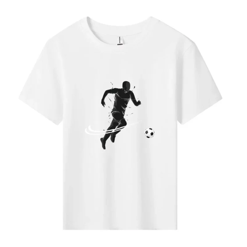 Boys’ Summer Football Cartoon T-Shirt - Image 4