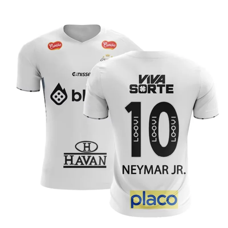 Santos 2025 Jersey - Neymar 3D Print