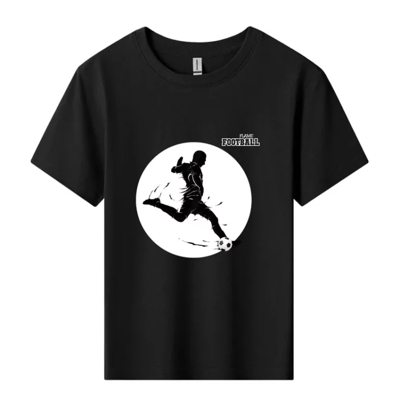 Boys’ Summer Football Cartoon T-Shirt - Image 5