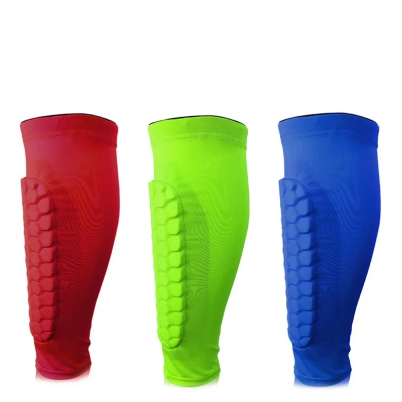 Shock-Absorbing Shin Guards with Leg Support Football Equipment - Image 2